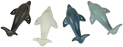 Комплект Стенни Куки Dolphin с Очукан тапицерия от 4 части Крайбрежните Цветове
