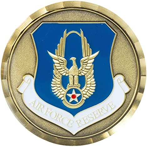 Монета на Повикване Резерва на военновъздушните сили на Съединените Щати и Синьо Кадифе Кутия за показване