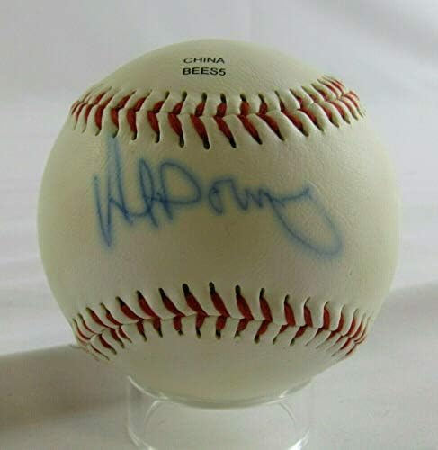 Ел Даунинг Подписа Автограф Rawlings Baseball B113 III - Бейзболни Топки с Автографи