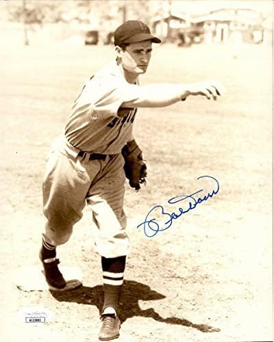 Боби Доэрр КОПИТО С автограф 8x10 Снимка на Бостън Ред Сокс JSA - Снимки на MLB с автограф