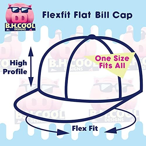 Аз бих Предпочел да Дават ипотеки - Flexfit 6210 Структурна Шапка с Плосък Козирка | Модни бейзболна шапка с