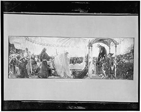 Исторически находки Снимка: Кръгла маса на крал Артур,Снимка Стенописи,Крал Артур, Йосиф Аримафейский