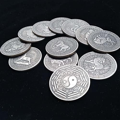 Kocreat Съзвездие Знак Звезда Китайски Зодиакален Знак Щастливата Монета Монета Морган Монета Скитници, Свобода