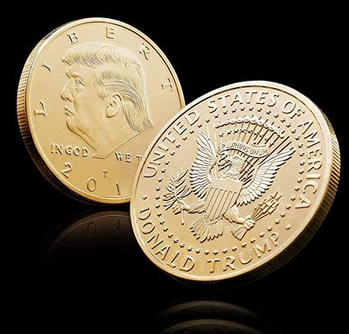 PEN КОМПЛЕКТ MALL - Монета Доналд Дж. Тръмп Запазване на Америка Монета Голямото предизвикателство, Възпоменателна