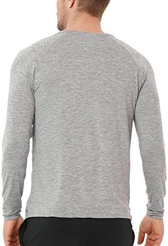 Мъжки ризи Komprexx с дълъг ръкав и V-образно деколте, Лека риза с защита от Uv UPF 50+