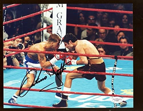 Артуро Гати (почина на възраст от 37 години) Боксерское снимка 8x10 с автограф от JSA LOA - Боксови снимки с