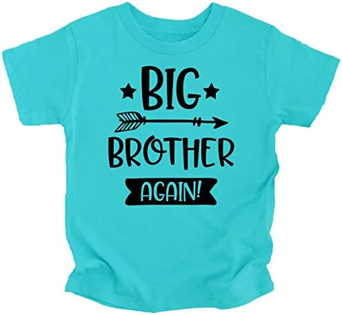 Тениска Arrow Big Brother Again Sibling Reveal Announcement за момчета, Дрехи по-Големи братя и сестри