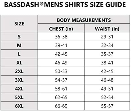 Мъжки Тениски за Риболов BASSDASH с uv Защита UPF 50 +, тениски с дълъг Ръкав