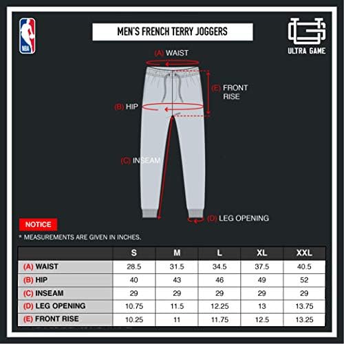 Мъжки Сверхмягкие спортни панталони за джогинг Ultra Game НБА