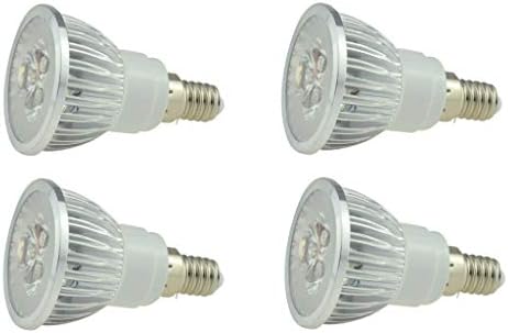 Led крушка E14 3 W (Еквивалентна замяна халогенна лампа с мощност 25 W) Студени бели led лампи-прожектори 6000K